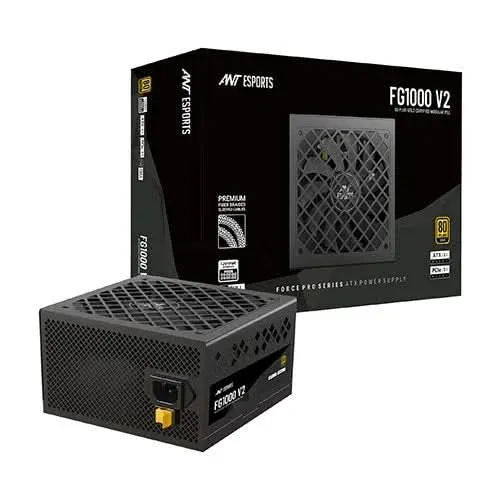 ANT Esports FG1000 Gold V2 1000W 80 Plus Gold Fully Modular Power Supply