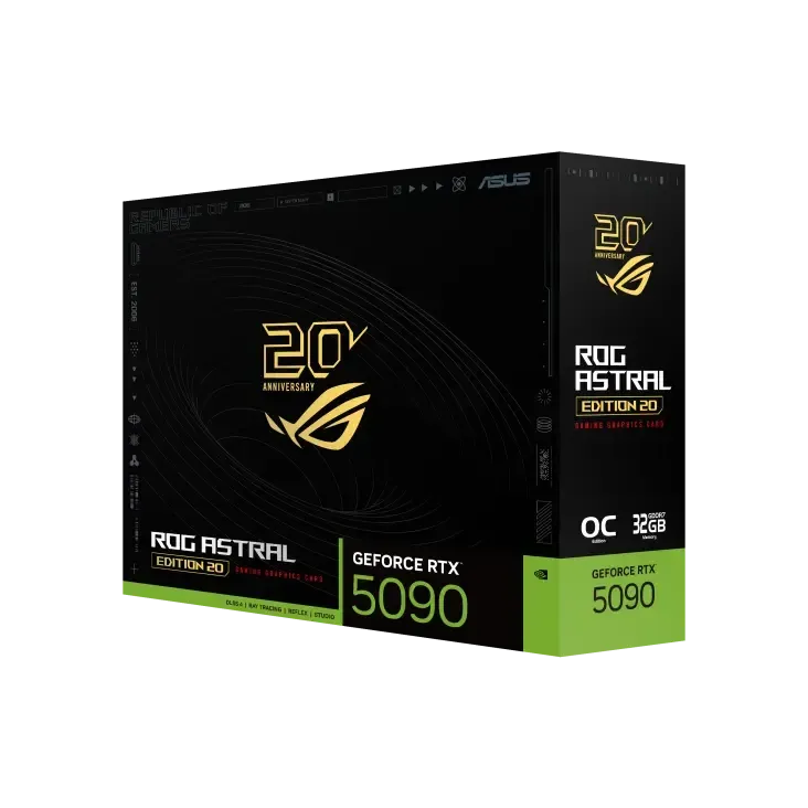 ASUS ROG Astral GeForce RTX 5090 32GB GDDR7 Graphics Card