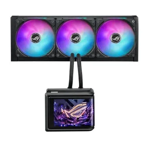ASUS ROG Ryuo IV SLC 360 ARGB Black, 360mm AIO CPU Liquid Cooler