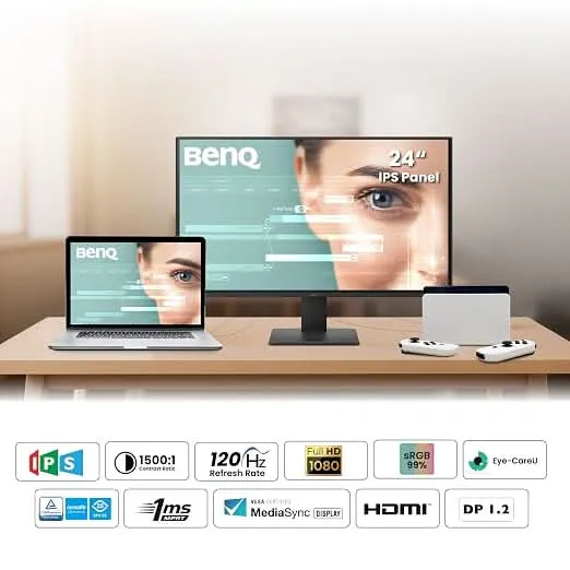 BenQ GW2491P 24-inch FHD IPS Monitor