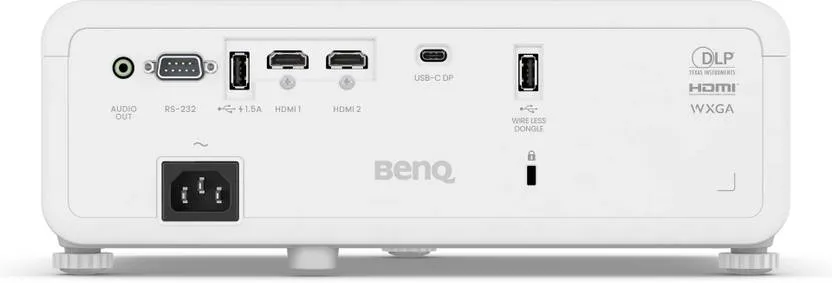 BENQ LW650 4000 ANSI LMS WXGA LASER MEETING ROOM PROJECTOR (4000 LM) PORTABLE PROJECTOR (WHITE)
