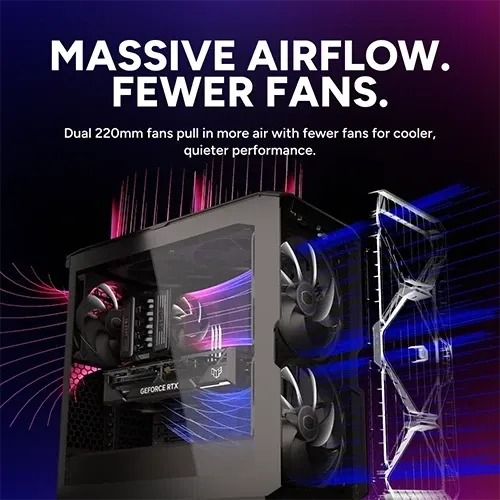 Cooler Master HAF II 500 Black Full Tower Gaming Cabinet