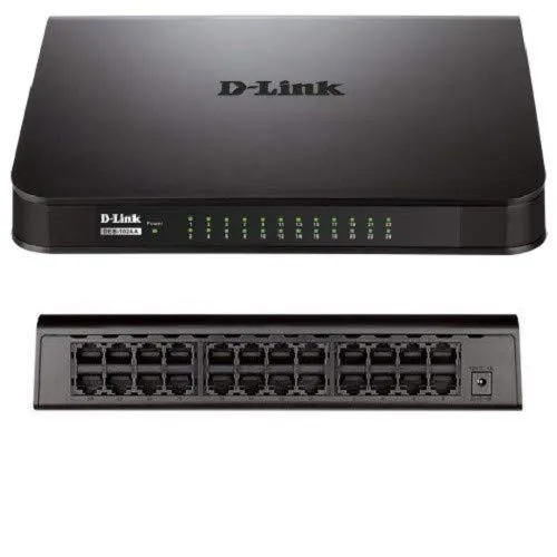 DLINK DES-1016A 16 PORT 10/100 MBPS SWITCH, BLACK
