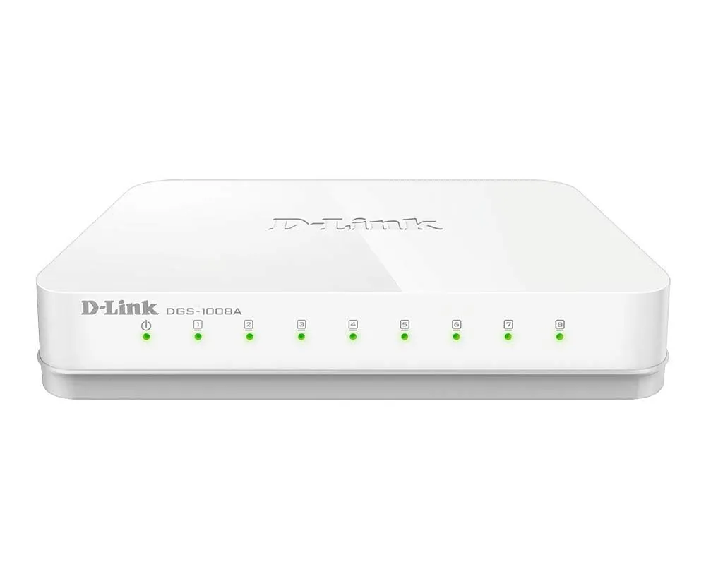DLINK DGS-1008A 8-PORT GIGABIT EASY DESKTOP SWITCH