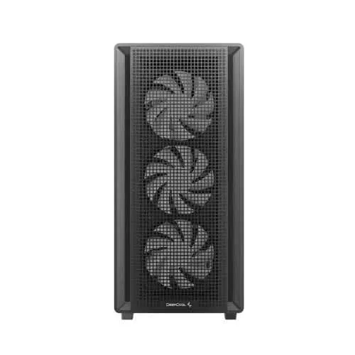 DeepCool CC550 4F Mid Tower Gaming Cabinet, Black