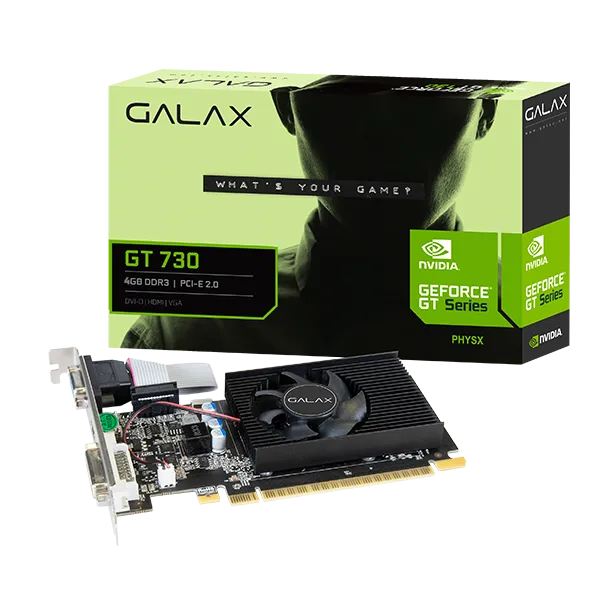 GALAX GeForce GT 730 4GB DDR3 Graphics Card
