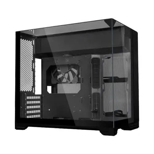 LIAN LI O11 VISION-M Black, Micro-ATX Dual Chamber Gaming Cabinet