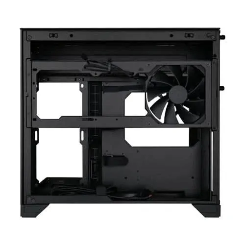 LIAN LI O11 VISION-M Black, Micro-ATX Dual Chamber Gaming Cabinet