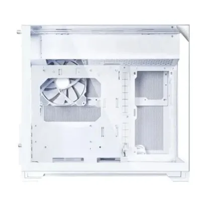 LIAN LI O11 VISION-M White, Micro-ATX Dual Chamber Gaming Cabinet