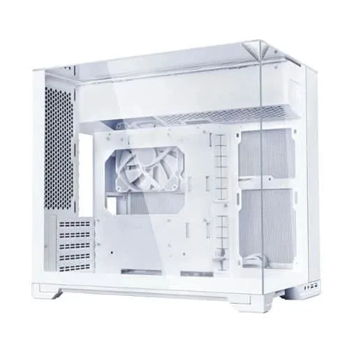 LIAN LI O11 VISION-M White, Micro-ATX Dual Chamber Gaming Cabinet