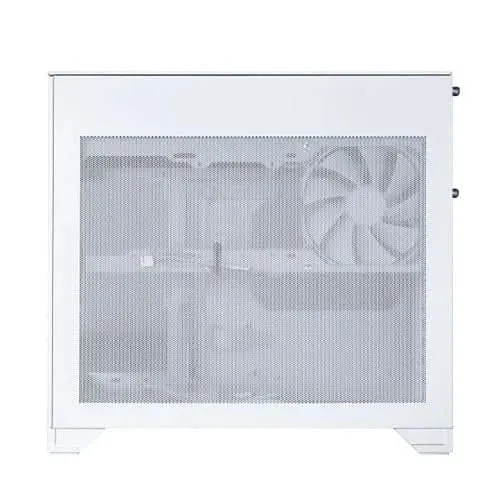LIAN LI O11 VISION-M White, Micro-ATX Dual Chamber Gaming Cabinet