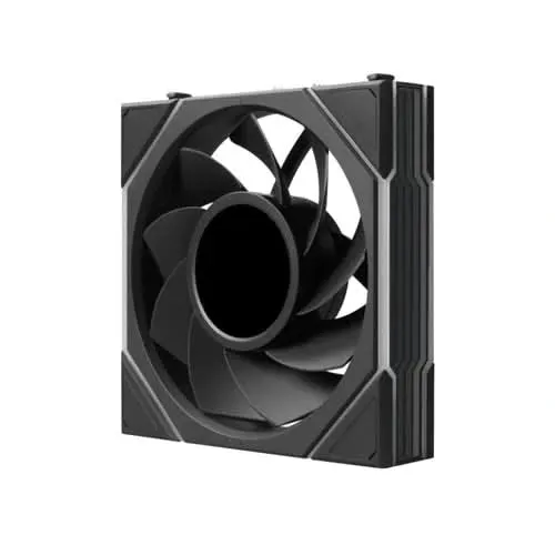 LIAN LI UNI FAN TL LCD FLEX Reverse Blade 120mm ARGB Case Fan, 3-Pack, Black