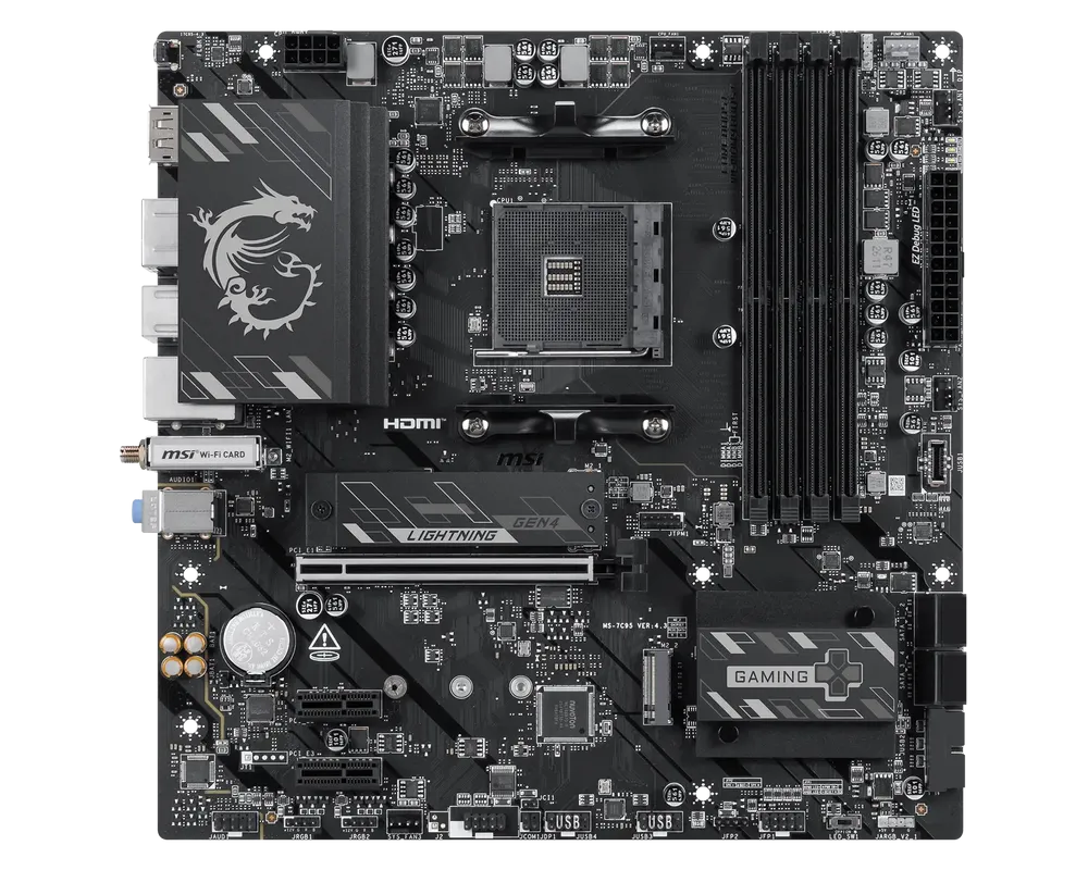 MSI B550M Gaming Plus WiFi6E DDR4 M-ATX Motherboard