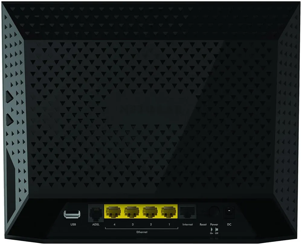 NETGEAR D6300 WIFI MODEM ROUTER (BLACK)