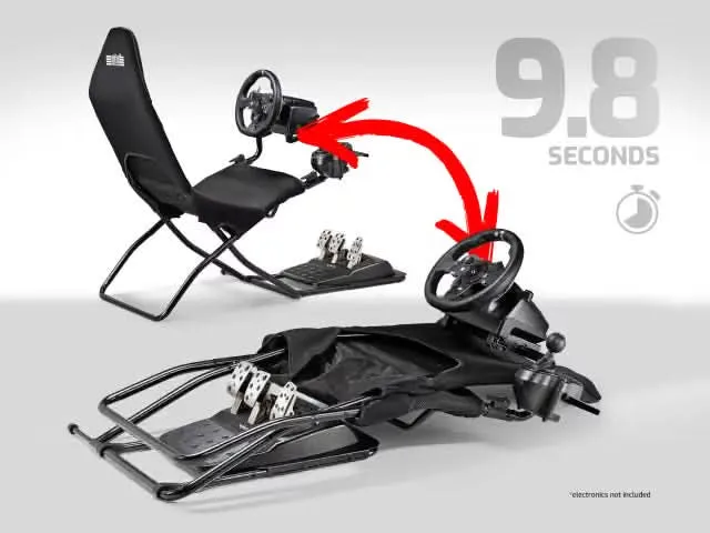 Next Level Racing GTLite Foldable Racing Simulator Cockpit NLR-S047