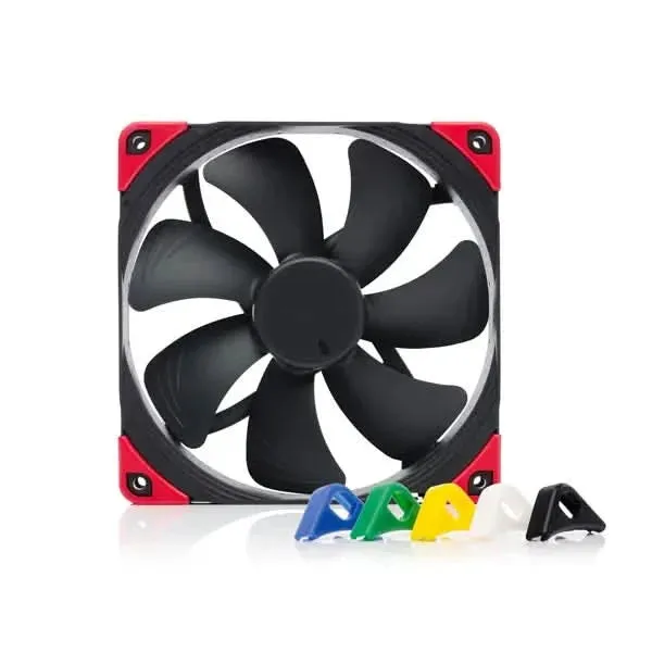 Noctua NF-A14 PWM chromax black swap 140mm Premium Case Fan, Black