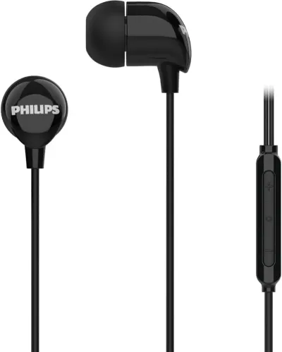 PHILIPS, FONE DE OUVIDO COM MICROFONE, TAE2146BK/00, COM FIO USB-C DE 1,2 METROS, INTRA-AURICULAR BLACK