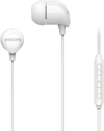 PHILIPS TAE2146WT/00 TYPE USB-C IN-EAR HEADPHONE WITH DYNAMIC BASS AND MIC AND 1.2M LENGTH IN WHITE