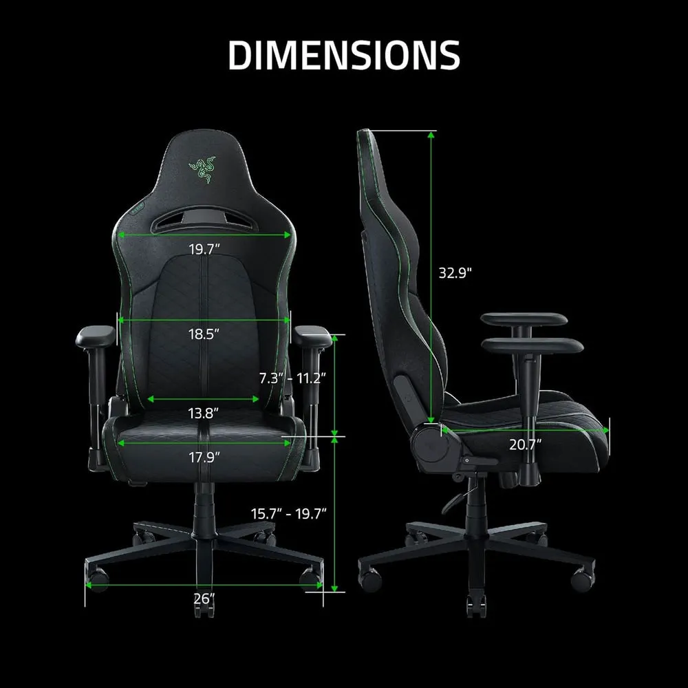 RAZER ENKI X - ESSENTIAL GAMING CHAIR -RZ38-03880100-R3U1