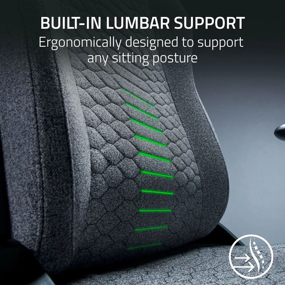 RAZER ISKUR V2 X - GAMING CHAIR - LIGHT GRAY FABRIC - RZ38-05310200-R3UA