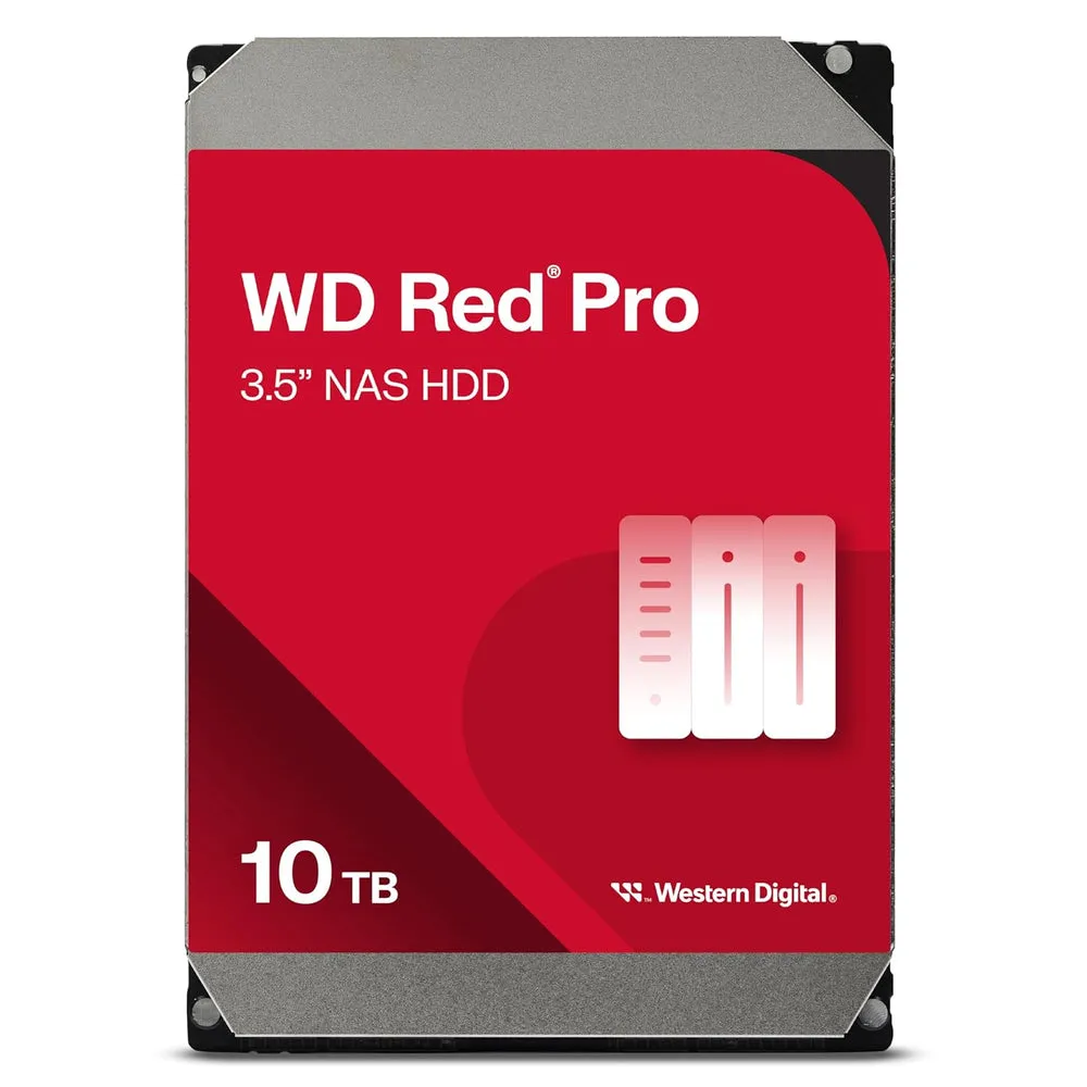 WESTERN DIGITAL 10TB WD RED PRO NAS INTERNAL HARD DRIVE HDD WD103KFBX